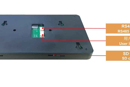 TC070C44W00 DWIN T5L0 UART 4" проводной контроллер IOT Smart Home c емкостным сенсорным экраном и модулем Wi-Fi Tuya