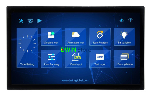 DMG19108C238_05WTC DWIN T5L2 UART HMI 23.8" IPS 2K HD ЖК-дисплей коммерческого класса с сенсорной ёмкостной панелью