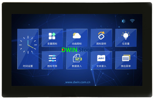 HDW156_001L DWIN 15.6" IPS ЖК-дисплей с USB и HDMI интерфейсом и сенсорной емкостной панелью